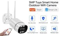 Cámara de Seguridad IP 5.0MP Tuya Smart Life App Visión Nocturna Wifi Cámara de Balas - details 0
