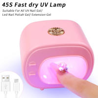 Lámpara UV LED Mini 16W Secador de Esmalte de Uñas Portátil Herramientas y Equipo de Manicura Belleza - details 1