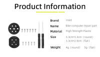 Rrskit Bicycle Computer Repair Parts For Bryton/iGPSPORT/Magene/Xoss G/Xoss G+ Cycling GPS Base Replacement Repair Parts - details 1