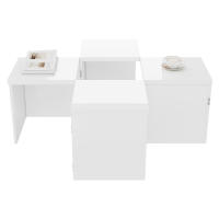 Mesa de centro, mesa de centro DIY, mesa de alto brillo, combinación gratuita - details 1