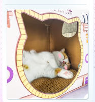 HOOPET-rascador de cartón para gatos, rascador para gatos, tablero para rascar - details 9