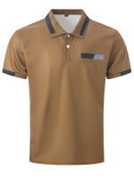 Polo de manga corta para hombre, camisetas informales, tops de verano - details 44