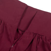 Falda Victoria Para Mujer Maxi Vintage Renacentista Cintura Alta Volante A-Line Sin Ajuste Casual Fiesta Largo Pierna Falda - details 14