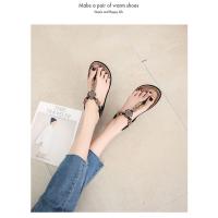 Sandalias de Mujer 2025 Estilo Boho con Cuentas y Strass Zapatos de Playa Transpirables - details 4