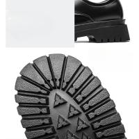 Zapatos De Cuero De Moda De Los Hombres, Nueva Plataforma Casual, Zapatos De Cuero Negro Para Los Zapatos De Boda - details 4