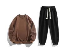 Conjunto Deportivo Casual para Hombre 2025 Sudadera Cuello Redondo Leggings Largos Moda Coreana - details 0