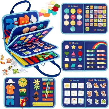Montessori Toys Actividades Montessori Para NiÃ±os Libro Sensorial