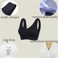 Talla Grande Sin Costuras Cinturón de Algodón Transpirable 3pcs Comodidad Acolchado Activa - details 1