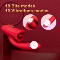 Empaque privado SEX Vibrador de lengua telescópico para clítoris y estimulación del punto G - details 14