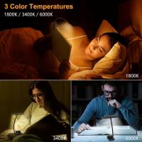 Luz LED De Lectura Recargable por USB, Lámpara Flexible De 360 ° Con 3 Modos De Iluminación, Protección Ocular - details 3