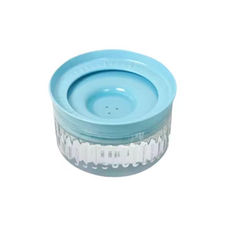 Cuenco de agua para mascotas de gran capacidad, cuenco flotante desmontable antisalpicaduras para perros, cuenco automático para perros con boca antideslizante y antisalpicaduras, para viaje - 1