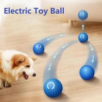Pelota de juguete con movimiento automático para perro y gato, pelota duradera recargable por USB que rebota, pelota automovible de goma - details 4