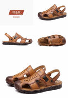 Sandalias de Playa de Piel de Vaca de Primera Calidad para Hombres Suelas Suaves de Cuero Genuino, Perfectas para Conducir al Aire Libre - details 16