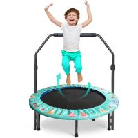 Mini Trampolín Plegable para Niños 92cm, Ajustable, Interior y Exterior, Ideal para Jugar y Entrenar - details 0