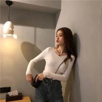 suéter de punto de manga larga para mujer, Jersey informal OL, otoño e invierno, 2025 - details 41