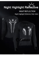 Chaqueta de motocicleta transpirable de verano, armadura para hombre, protección para Moto, Motocross, carreras, chaquetas suaves, equipo Protector de cuerpo completo - details 5
