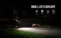 Mini linterna LED con enfoque telescópico de 3 velocidades, aleación de aluminio fuerte linterna de iluminación al aire libre, super brillante - details 14