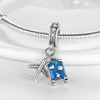 LAZA-Colgante de luciérnaga que brilla en la oscuridad, de Plata de Ley 925, compatible con Pulsera Original, collar, joyería - details 5