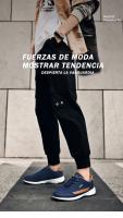Zapatos casuales de cuero para hombre, zapatillas de deporte para exteriores, zapatos para caminar para todas las estaciones, suela suave, moda - details 1