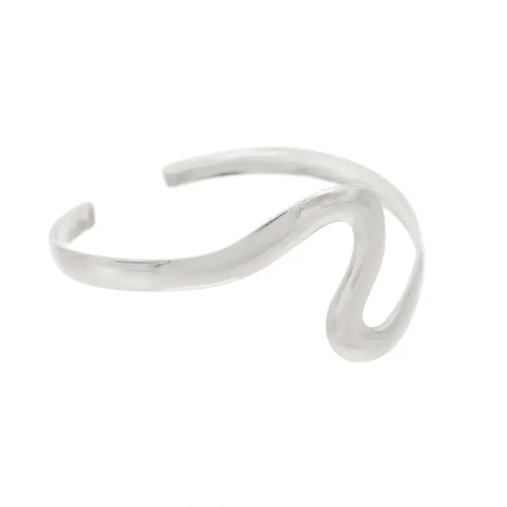 Brazalete Geométrico Vintage Ajustable para Mujer Joyería Estética de Moda 2024 - 1
