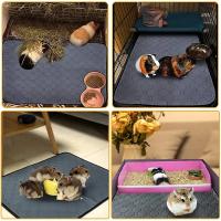 Alfombrilla Antideslizante Lavable Para Conejo De Guinea Funda De Sillín Reutilizable Absorbente Para Mascotas Como Perro Gato Y Conejo - details 7