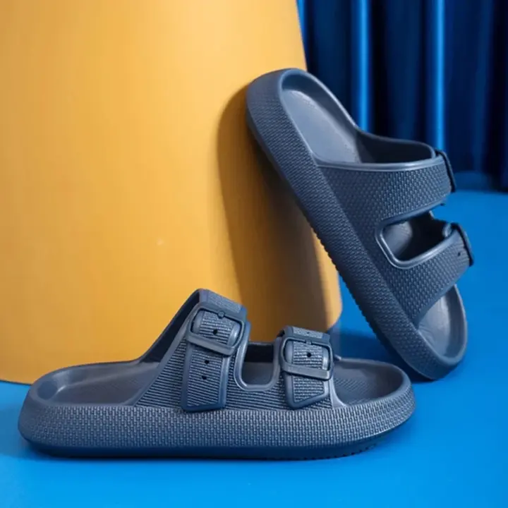 Zapatillas de Playa para Mujer 2024 Suela Suave Eva Antideslizantes Zapatillas de Casa de Moda - 1