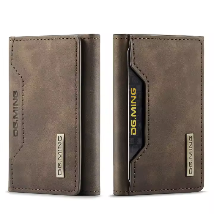 Titular de PU para hombres, identificación sual simple rd se, regalo para amigos y familiares - 1