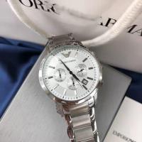 Reloj de cuarzo Ama Pointer N de tres ojos multifuncional con banda de acero inoxidable para hombre - details 1