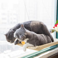 Hamacas para Gatos Percha de Ventana Cama de Gato Montada en la Ventana Ahorradora de Espacio con Ventosas para Mascotas - details 5