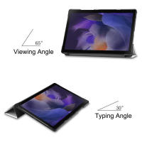 Galaxy Folding Case de Cuero Funda Inteligente para Samsung Tab A8 2022-2021 SM-X200 X205 X207 - details 9