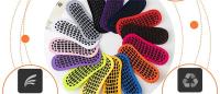 Calcetines de trampolín para adultos y niños, calcetines antideslizantes con suela de silicona para yoga, deportes de interior, jardín de infantes, paquete de 10 pares - details 8
