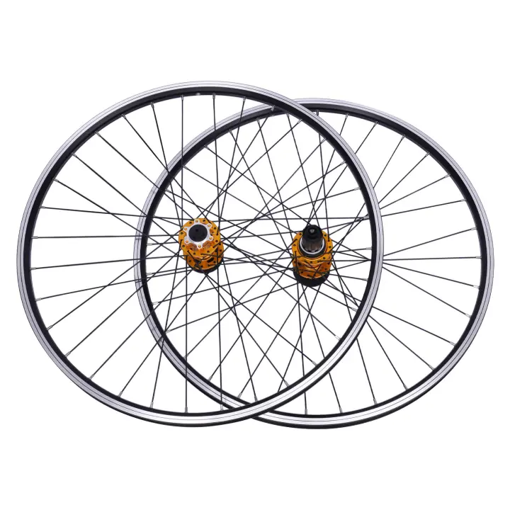 Juego de ruedas de bicicleta de montaña, llanta de aleación de aluminio, freno de disco, ruedas delanteras y traseras, ruedas negras para bicicleta, Casset de 7-12 velocidades, 29" - 1