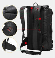 Mochila Deportiva de Gran Capacidad 70L 50L Para Almacenamiento de Zapatos Laptop de Negocios - details 7