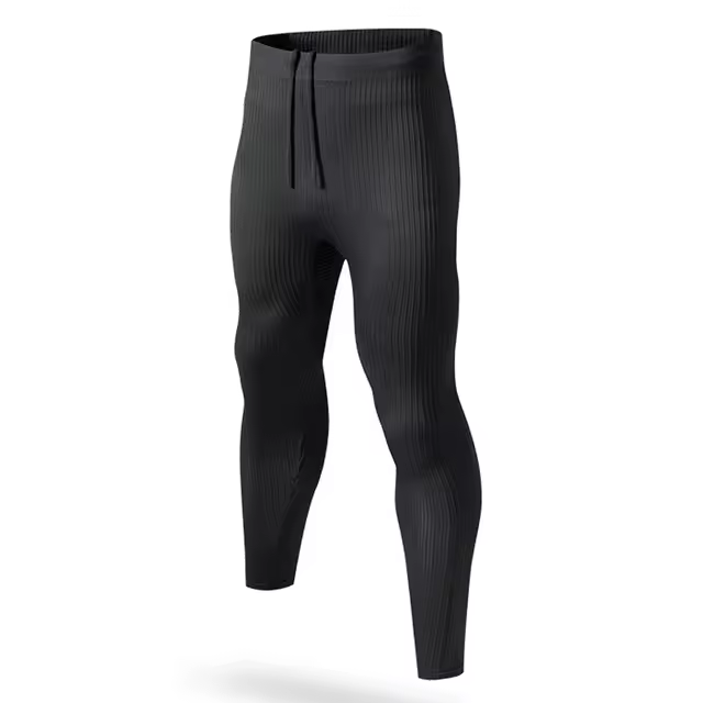 Pantalones de Compresión para Correr al Aire Libre Leggings de Gimnasio con Bolsillo para Fitness y Deportes Comodidad en Baloncesto y Senderismo - 1