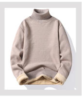 Suéter de Cuello Alto para Hombres en Punto Cálido, Ajuste Delgado, Moda de Invierno - details 9