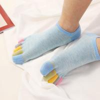 Calcetines de algodón antideslizantes y transpirables para mujer, calcetines con 5 dedos, calcetines tobilleros, calcetines con punta, calcetines de barco - details 3