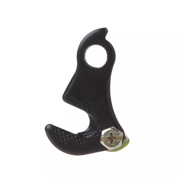 Cuadro de bicicleta negro de alta calidad, piezas de bicicleta de montaña, gancho trasero, desviador trasero, patilla de cambio de bicicleta - 1