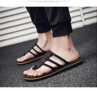 Nuevas chanclas de los hombres antideslizantes desgaste exterior zapatillas eva de los hombres casual playa zapatillas frescas - details 15