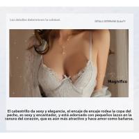 2025 Nuevo Profundo Corte V Bajo Camisón de Malla Puro Deseo de Mamma Conjunto de Ropa de Casa para Mujeres - details 11