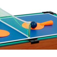 Mesa de Juegos Conversible de Madera Futbolín y Billar en Uno 12 Juegos para Niños y Adultos - details 19