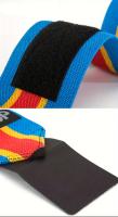 1 Par De Pulseras De Muñeca Para Levantamiento De Pesas Y Entrenamiento Cruzado, Pulgar Acolchado, Correa De Muñeca, Soporte - details 3