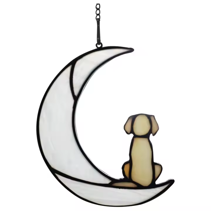Regalos conmemorativos de perro amarillo para la pérdida de mascotas - 1