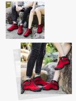 Botas de senderismo de cuero de vaca para hombre y mujer, zapatos de nieve impermeables para exteriores, escalada, montaña, caza, caminar, invierno - details 17