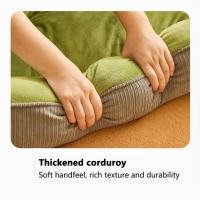 Sofá cama lavable para perros grandes, diseño antideslizante, colchón suave para mascotas, almohada para las cuatro estaciones, protección del cuello, nido para dormir para mascotas - details 4