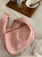 Bolso de gran capacidad para mujeres 2025 Nuevo bolso de verano de un solo hombro para estudiantes, bolso rosa para clase y viaje. - details 0