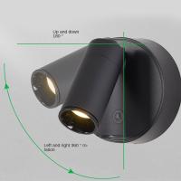 Luz LED de pared portátil, foco recargable por USB, rotación de 360 °, sin cableado, lámpara magnética para dormitorio - details 7