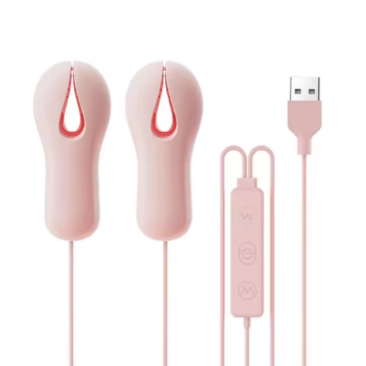 Vibrador de Masaje de Pezón Eléctrico Estimulador de Placer Adulto 10 Modos - 1