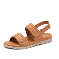 Sandalia Ligera de Tacón Inclinado para Mujer 2025 Nuevas Sandalias Cómodas de Verano para Exteriores con Suela Suave Zapatos de Playa. - details 2