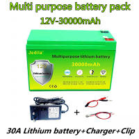 Nuevo paquete de batería recargable de iones de litio de alta capacidad 12V 12800mah. Lt se puede utilizar para lámpara de emergencia de juguetes de coche para niños - details 0