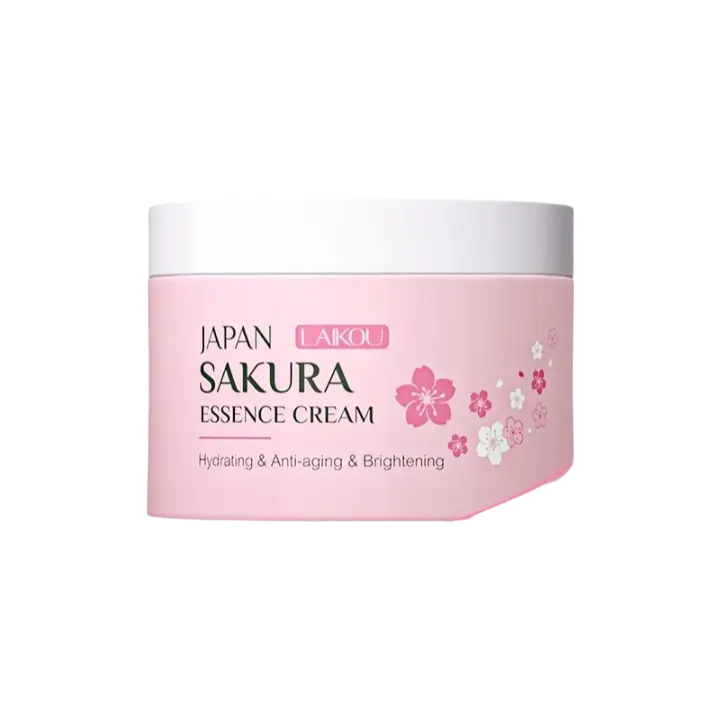 LAIKOU SAKURA esencia crema facial ácido hialurónico suavizante hidratante blanqueamiento nutritivo Control de aceite iluminar el cuidado de la piel 25g - 1